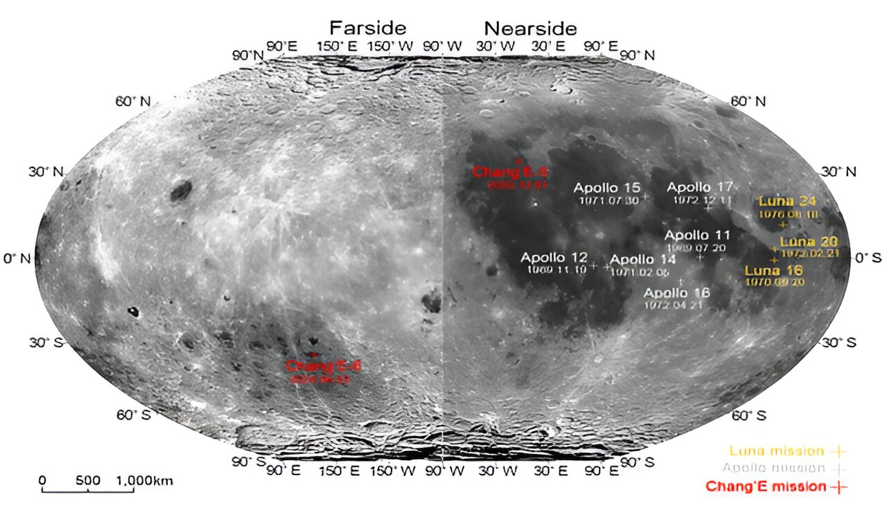 Chang'e-6 பணியிலிருந்து முதல் சந்திர தூர மாதிரிகள் பகுப்பாய்வு செய்யப்பட்டன