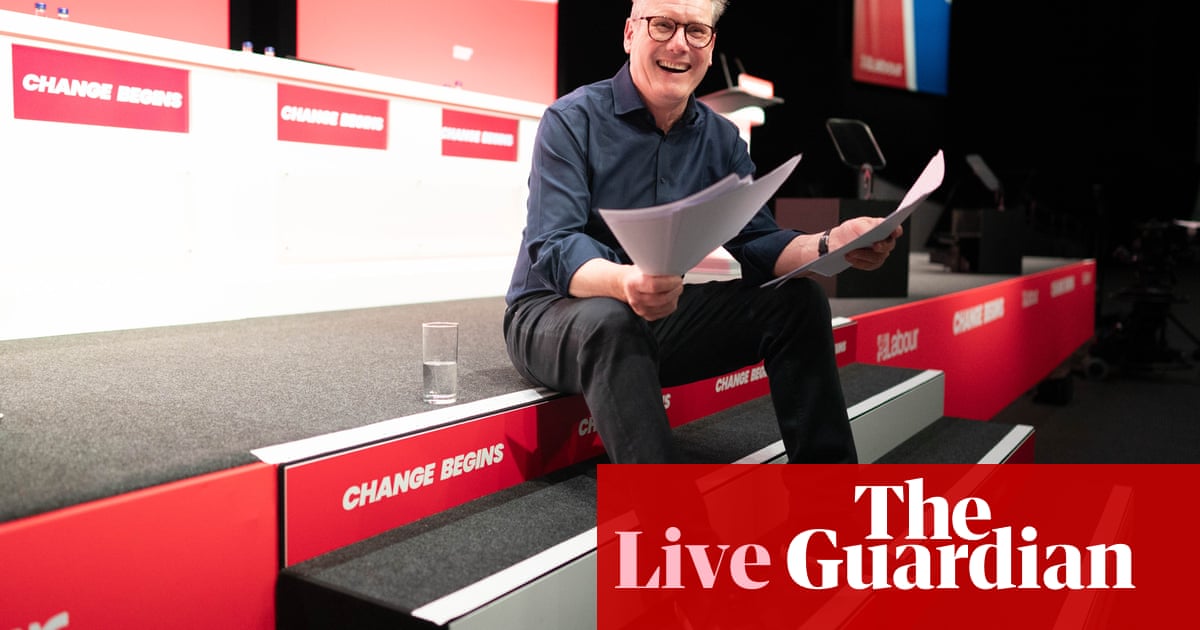 Starmer to deliver Labour conference speech with left alarmed by plan for crackdown on benefit fraud – UK politics live | Politics