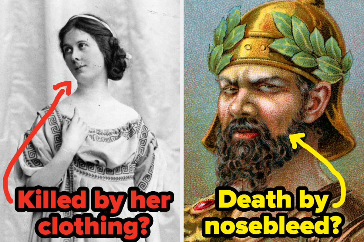 From Laughing At A Donkey To Drowning In A Toilet — 11 Extremely Bizarre Ways Historical Figures Died