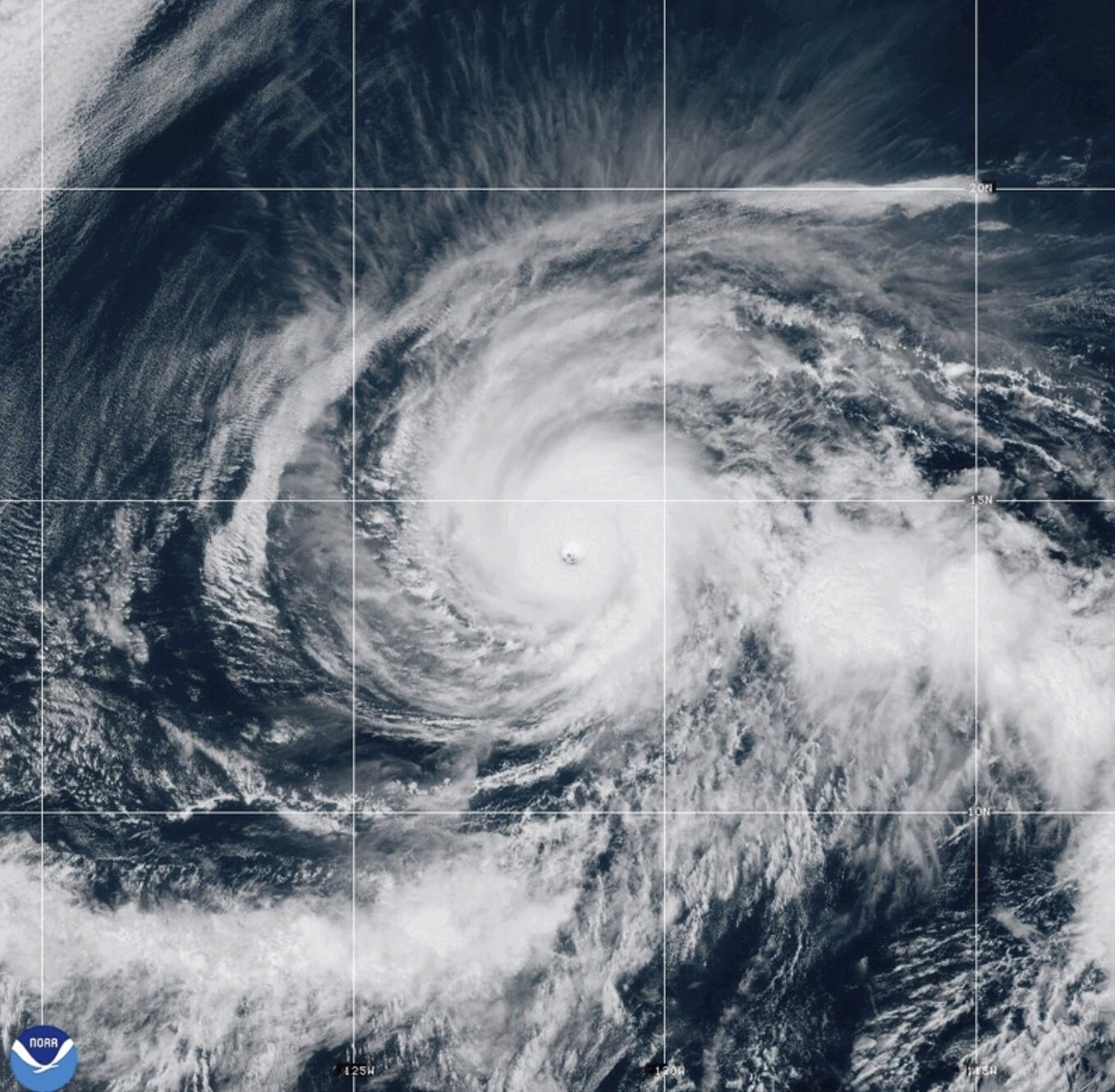 Hurricane Kristy strengthens into a Category 5 storm in the Pacific Ocean